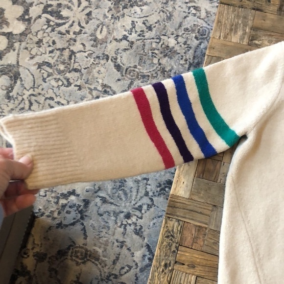 Flawless Crewneck Sweater Rainbow Sleeves - Picture 6 of 8